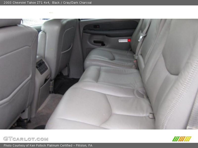 Black / Gray/Dark Charcoal 2003 Chevrolet Tahoe Z71 4x4