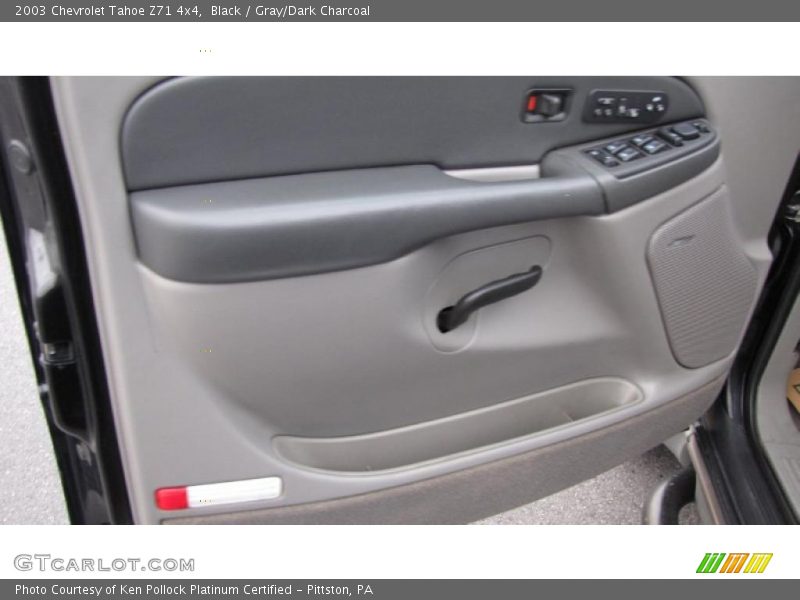 Black / Gray/Dark Charcoal 2003 Chevrolet Tahoe Z71 4x4