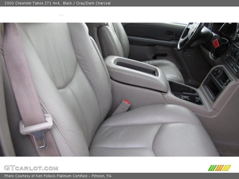 Black / Gray/Dark Charcoal 2003 Chevrolet Tahoe Z71 4x4