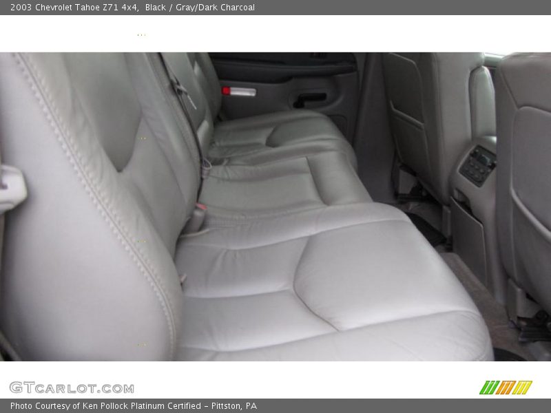 Black / Gray/Dark Charcoal 2003 Chevrolet Tahoe Z71 4x4