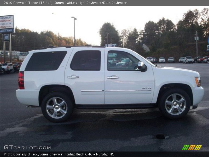 Summit White / Light Cashmere/Dark Cashmere 2010 Chevrolet Tahoe LTZ 4x4
