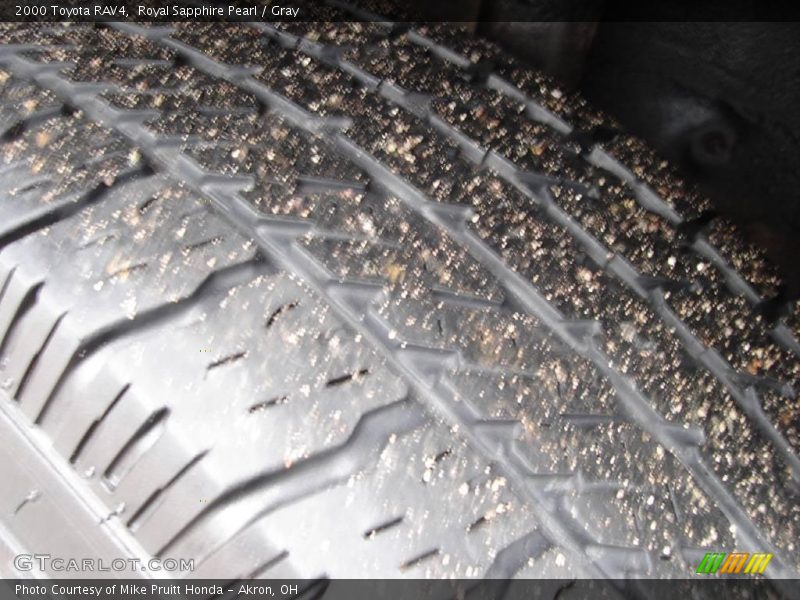 Royal Sapphire Pearl / Gray 2000 Toyota RAV4