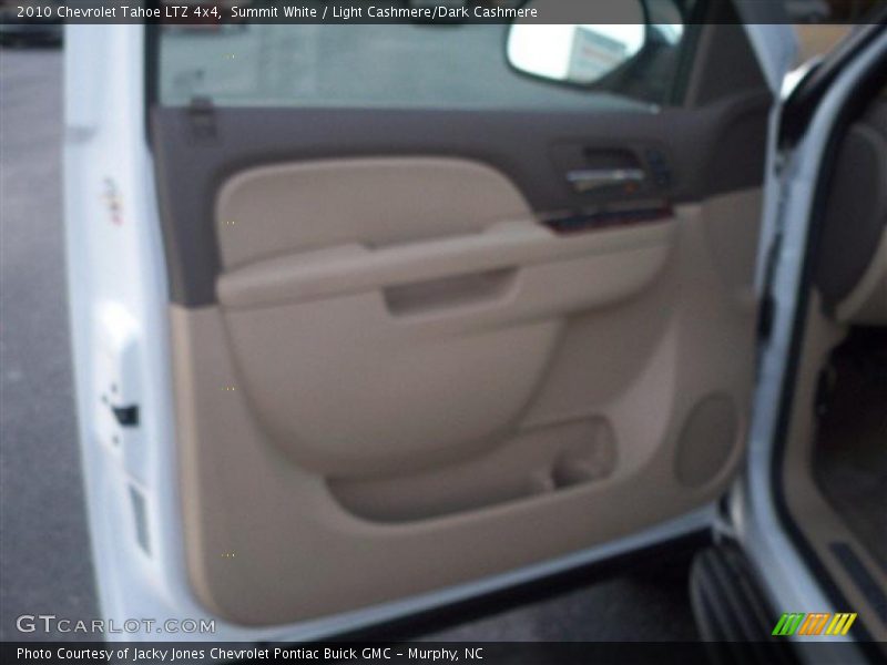 Summit White / Light Cashmere/Dark Cashmere 2010 Chevrolet Tahoe LTZ 4x4