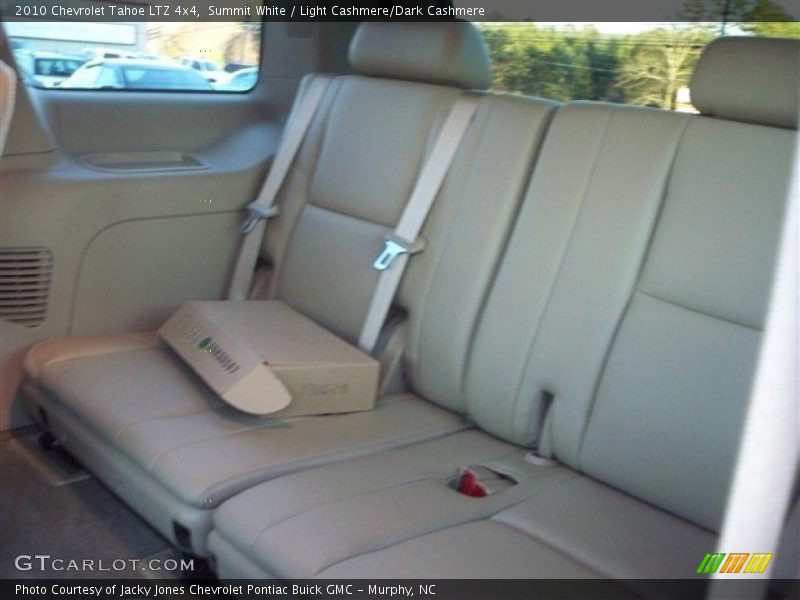 Summit White / Light Cashmere/Dark Cashmere 2010 Chevrolet Tahoe LTZ 4x4