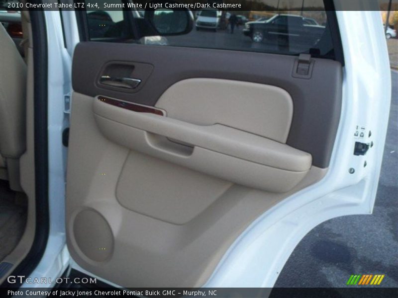 Summit White / Light Cashmere/Dark Cashmere 2010 Chevrolet Tahoe LTZ 4x4