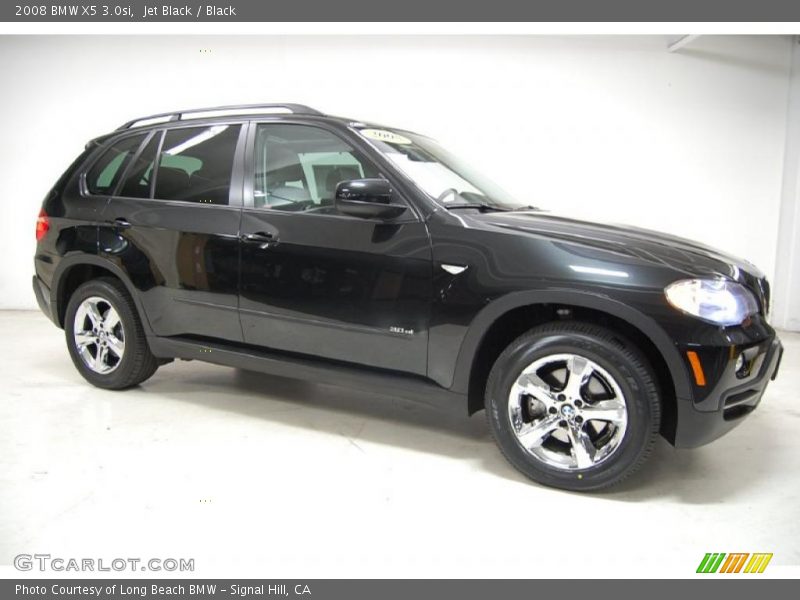 Jet Black / Black 2008 BMW X5 3.0si