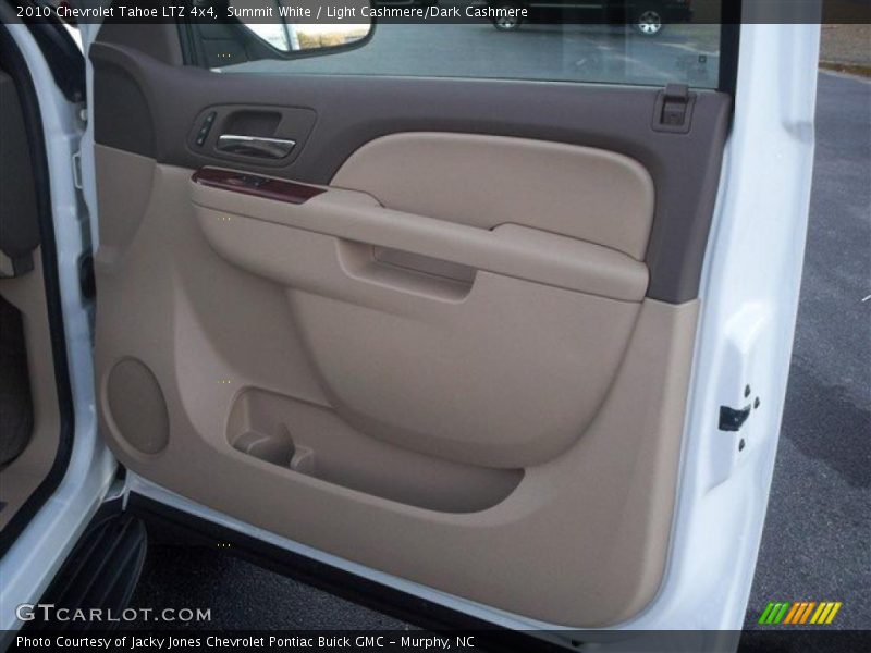 Summit White / Light Cashmere/Dark Cashmere 2010 Chevrolet Tahoe LTZ 4x4