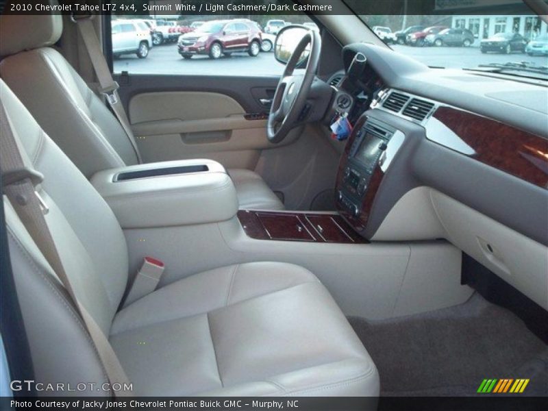 Summit White / Light Cashmere/Dark Cashmere 2010 Chevrolet Tahoe LTZ 4x4