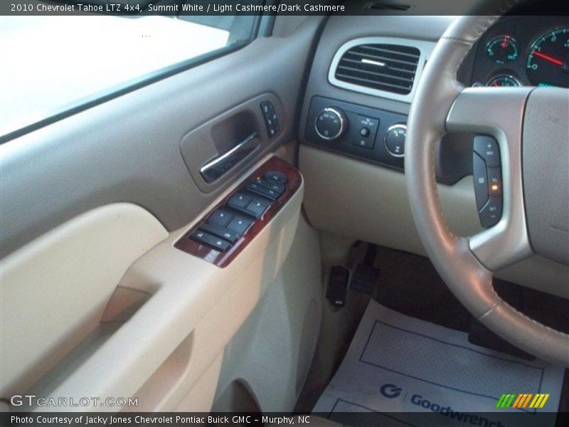 Summit White / Light Cashmere/Dark Cashmere 2010 Chevrolet Tahoe LTZ 4x4