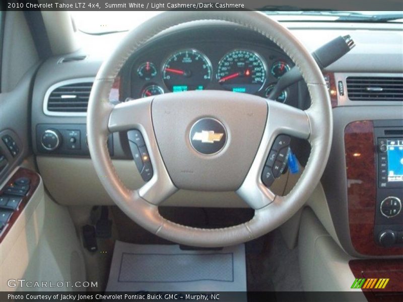 Summit White / Light Cashmere/Dark Cashmere 2010 Chevrolet Tahoe LTZ 4x4