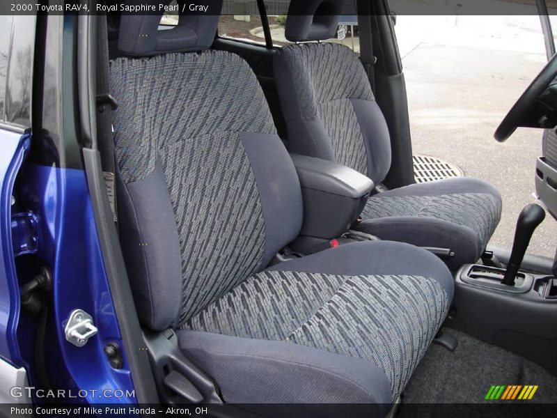 Royal Sapphire Pearl / Gray 2000 Toyota RAV4