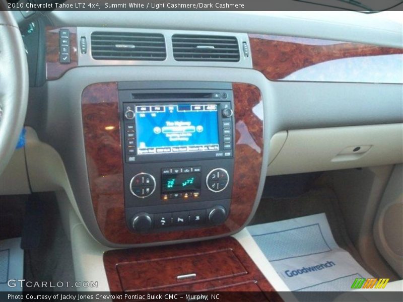 Summit White / Light Cashmere/Dark Cashmere 2010 Chevrolet Tahoe LTZ 4x4