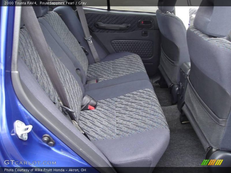 Royal Sapphire Pearl / Gray 2000 Toyota RAV4