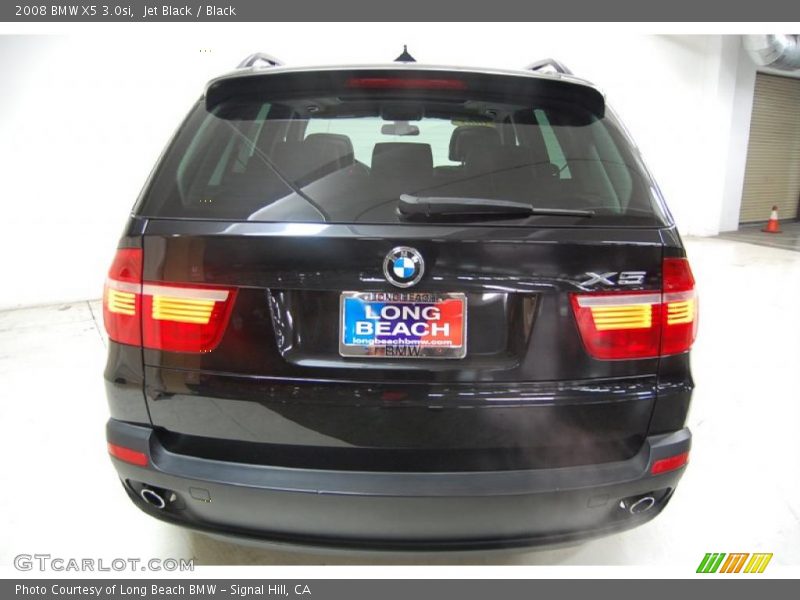 Jet Black / Black 2008 BMW X5 3.0si