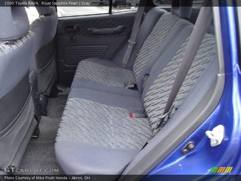 Royal Sapphire Pearl / Gray 2000 Toyota RAV4
