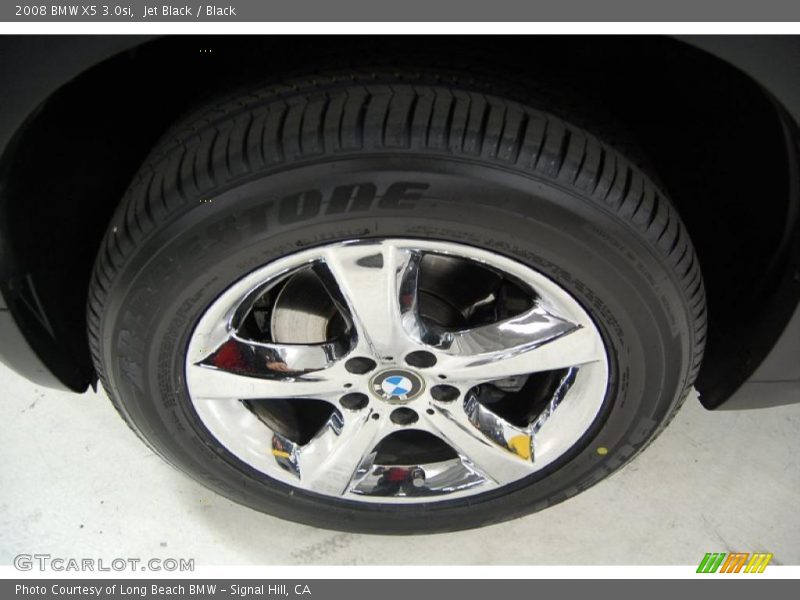 Jet Black / Black 2008 BMW X5 3.0si