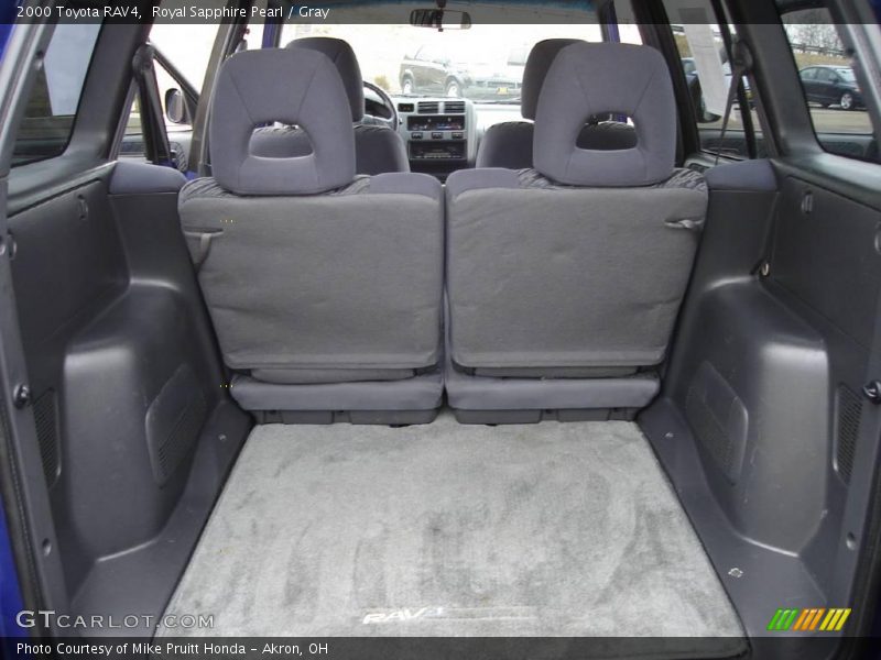 Royal Sapphire Pearl / Gray 2000 Toyota RAV4