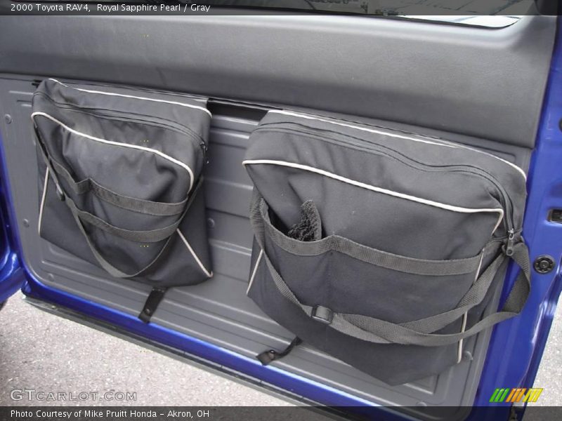 Royal Sapphire Pearl / Gray 2000 Toyota RAV4