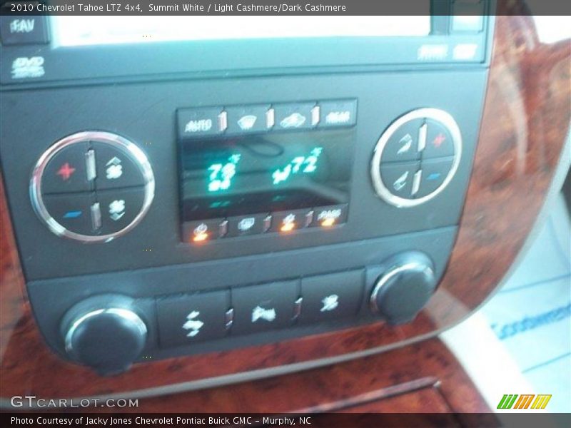 Summit White / Light Cashmere/Dark Cashmere 2010 Chevrolet Tahoe LTZ 4x4