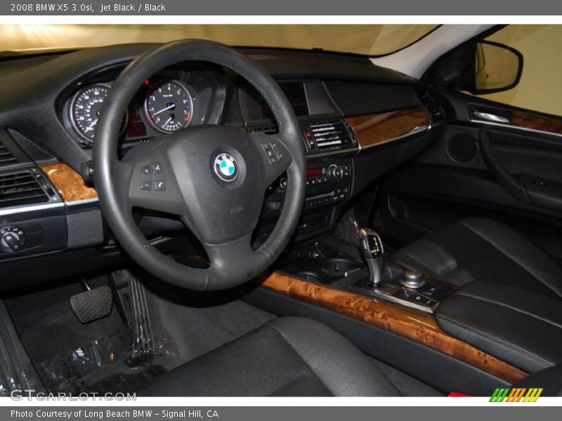 Jet Black / Black 2008 BMW X5 3.0si