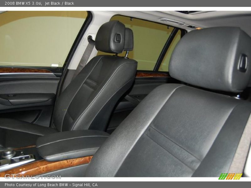 Jet Black / Black 2008 BMW X5 3.0si