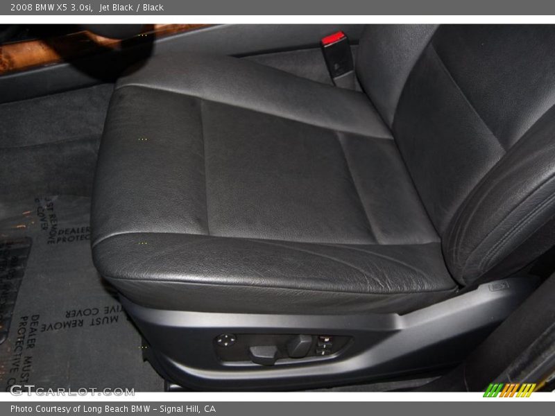 Jet Black / Black 2008 BMW X5 3.0si
