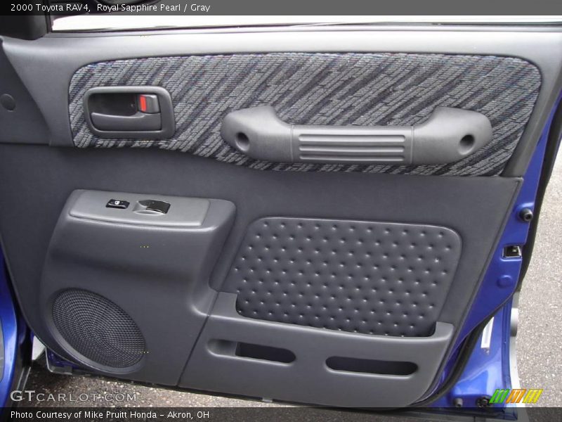 Royal Sapphire Pearl / Gray 2000 Toyota RAV4