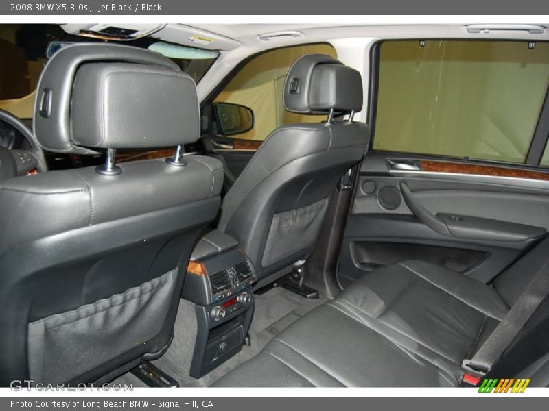 Jet Black / Black 2008 BMW X5 3.0si
