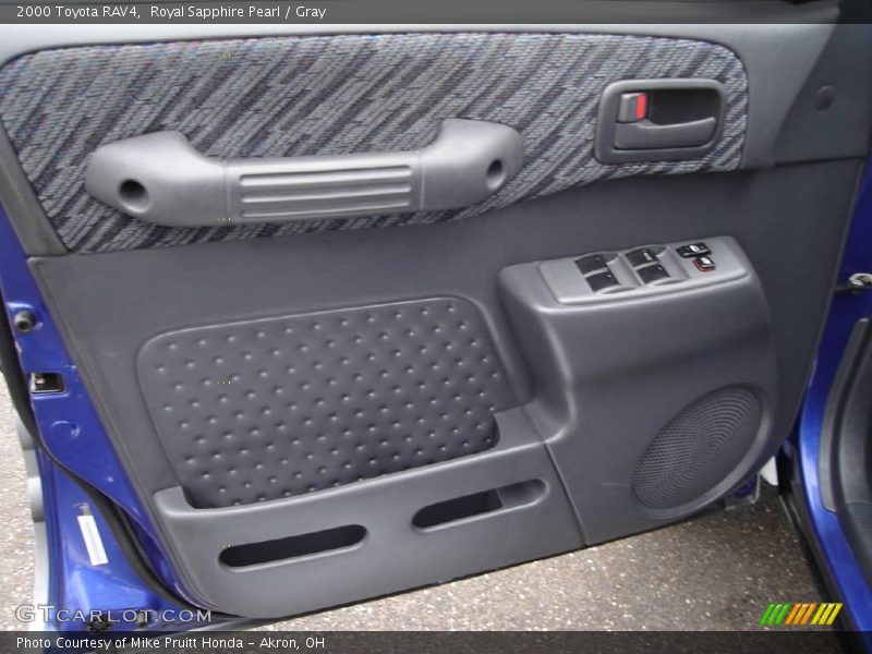 Royal Sapphire Pearl / Gray 2000 Toyota RAV4