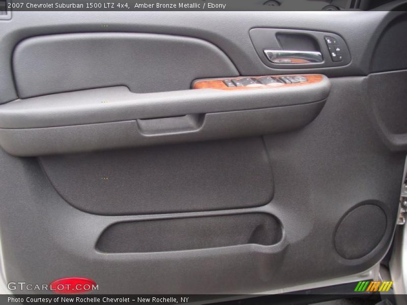 Amber Bronze Metallic / Ebony 2007 Chevrolet Suburban 1500 LTZ 4x4