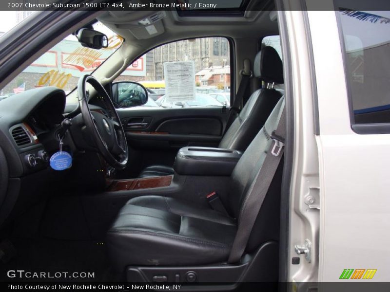 Amber Bronze Metallic / Ebony 2007 Chevrolet Suburban 1500 LTZ 4x4