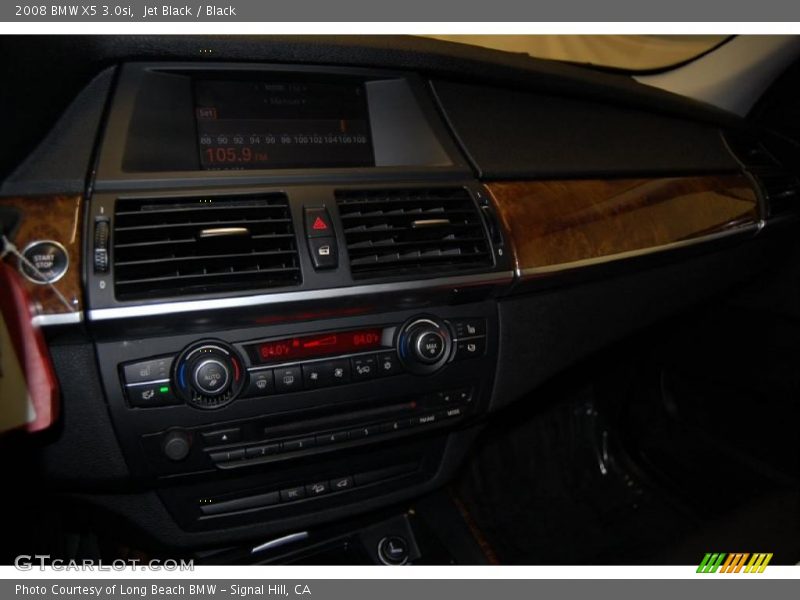 Jet Black / Black 2008 BMW X5 3.0si