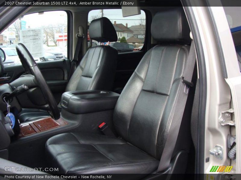 Amber Bronze Metallic / Ebony 2007 Chevrolet Suburban 1500 LTZ 4x4