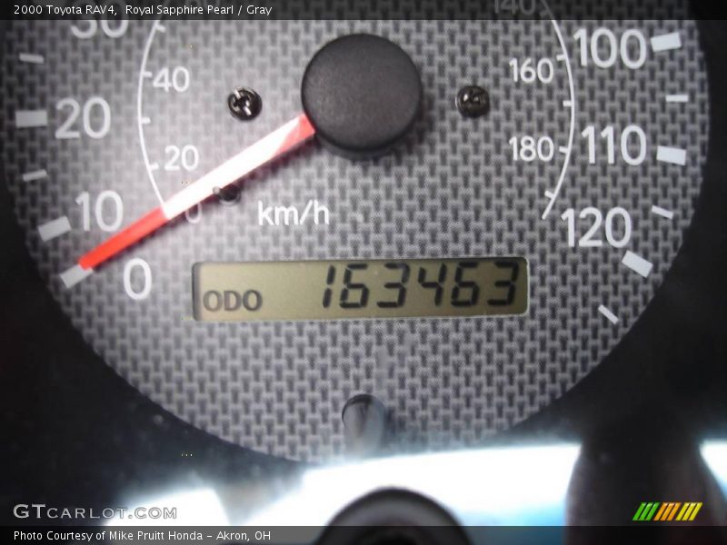 Royal Sapphire Pearl / Gray 2000 Toyota RAV4