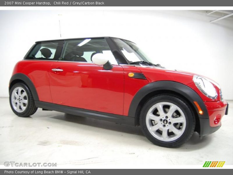 Chili Red / Grey/Carbon Black 2007 Mini Cooper Hardtop