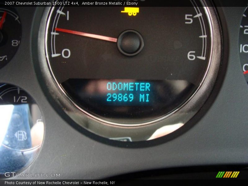 Amber Bronze Metallic / Ebony 2007 Chevrolet Suburban 1500 LTZ 4x4