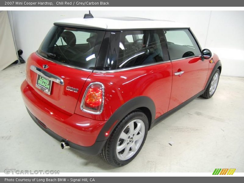 Chili Red / Grey/Carbon Black 2007 Mini Cooper Hardtop