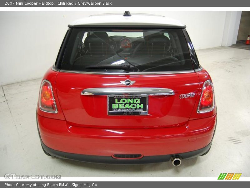 Chili Red / Grey/Carbon Black 2007 Mini Cooper Hardtop