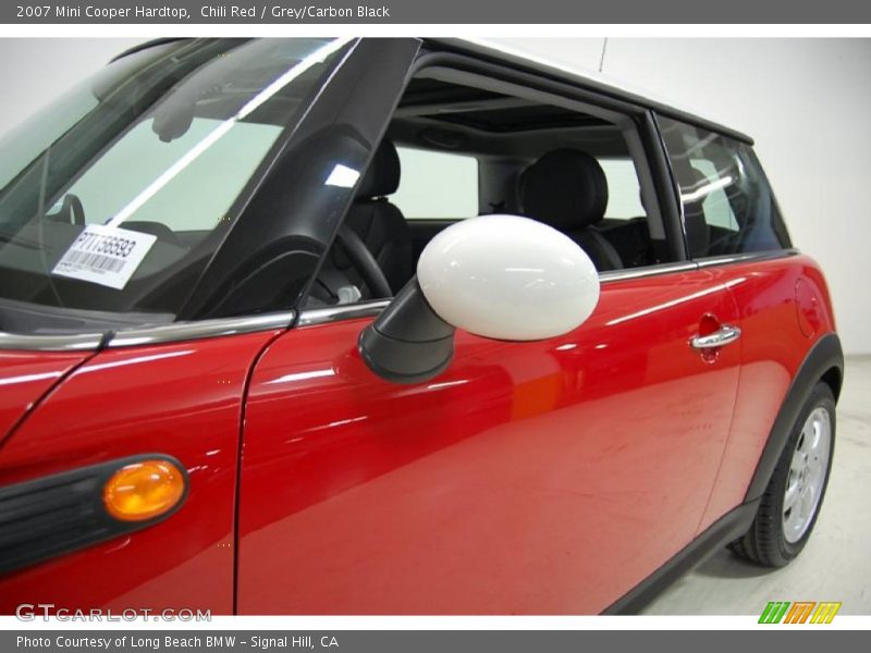 Chili Red / Grey/Carbon Black 2007 Mini Cooper Hardtop