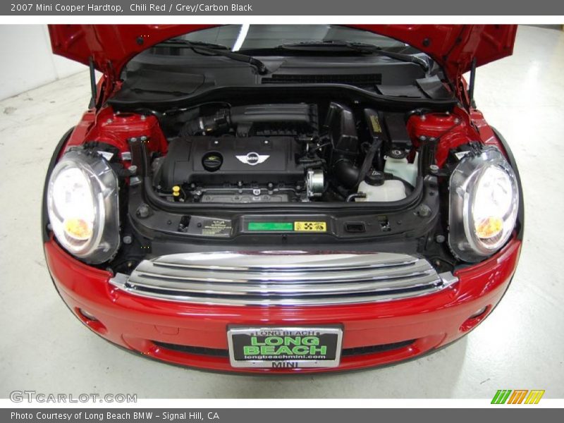 Chili Red / Grey/Carbon Black 2007 Mini Cooper Hardtop