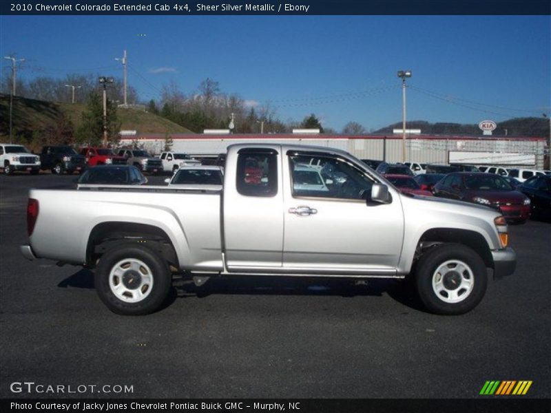  2010 Colorado Extended Cab 4x4 Sheer Silver Metallic