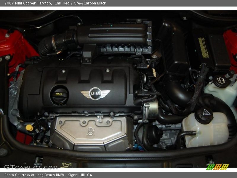 Chili Red / Grey/Carbon Black 2007 Mini Cooper Hardtop