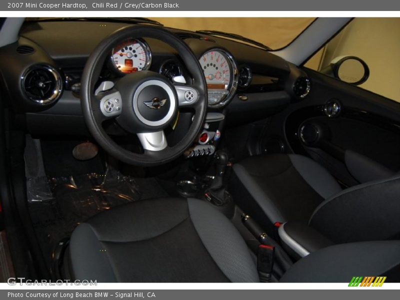 Chili Red / Grey/Carbon Black 2007 Mini Cooper Hardtop