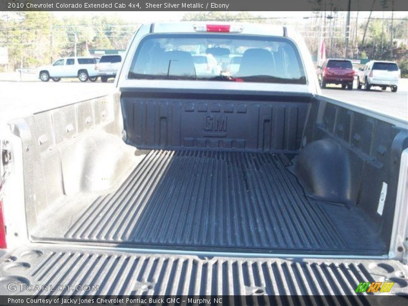 Sheer Silver Metallic / Ebony 2010 Chevrolet Colorado Extended Cab 4x4