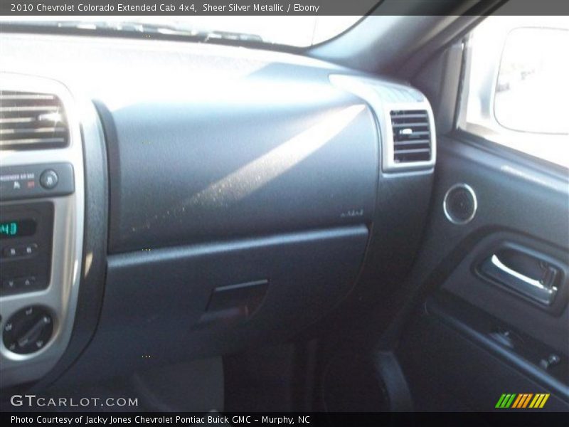 Sheer Silver Metallic / Ebony 2010 Chevrolet Colorado Extended Cab 4x4