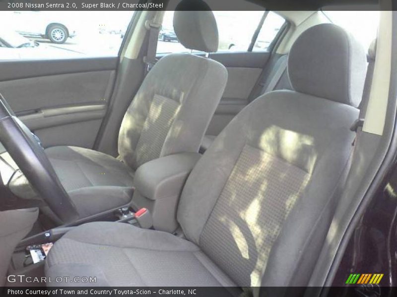 Super Black / Charcoal/Steel 2008 Nissan Sentra 2.0