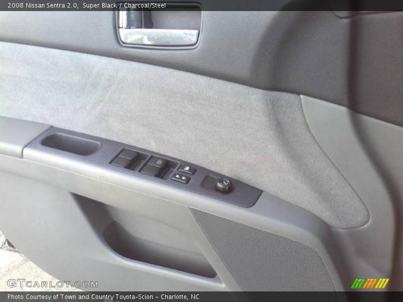 Super Black / Charcoal/Steel 2008 Nissan Sentra 2.0