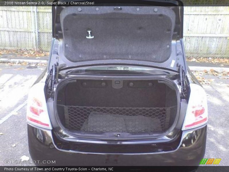 Super Black / Charcoal/Steel 2008 Nissan Sentra 2.0