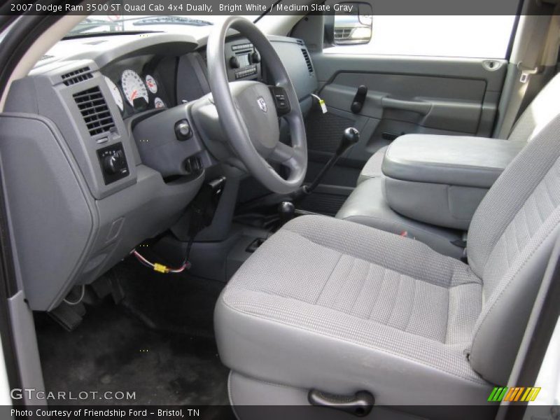  2007 Ram 3500 ST Quad Cab 4x4 Dually Medium Slate Gray Interior