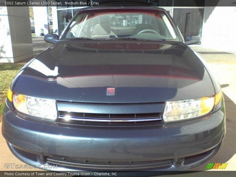 Medium Blue / Gray 2002 Saturn L Series L300 Sedan